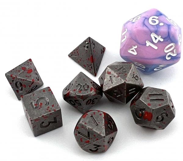 10mm Mini metal dice picture