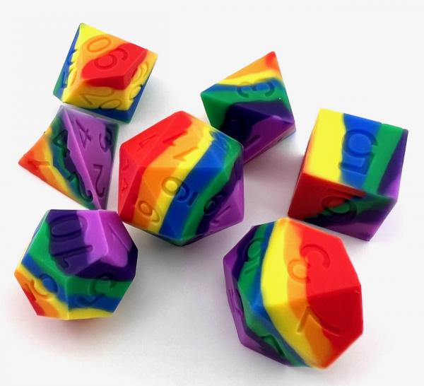 Silicone dice picture