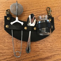 Leather Teacup Holster with Extension picture