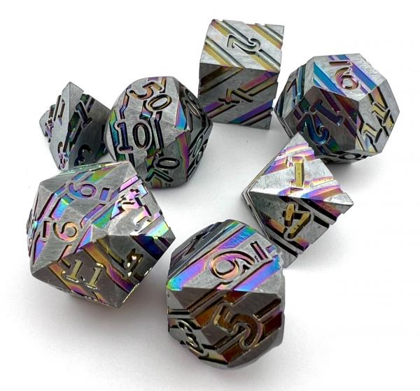 Striped Metal Dice picture