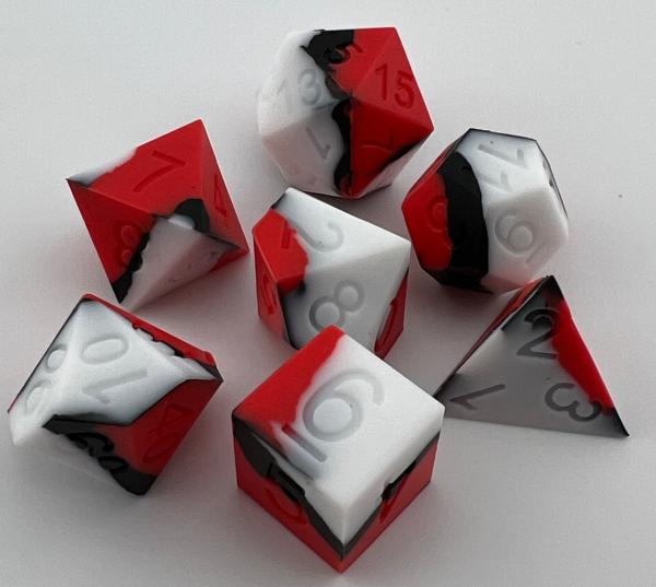 Silicone dice picture