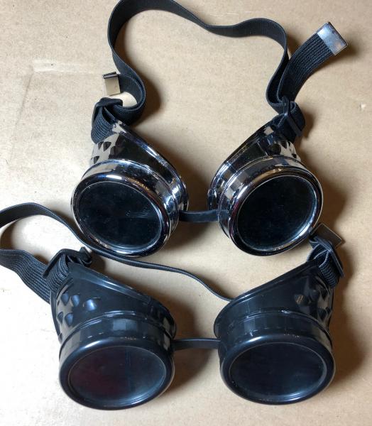 Steampunk Goggles with dual lenses
