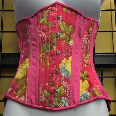 Pink Floral Corset