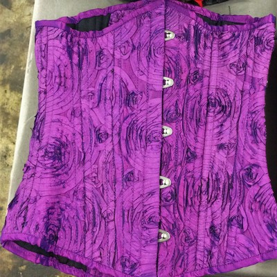 Purple Swirl Corset