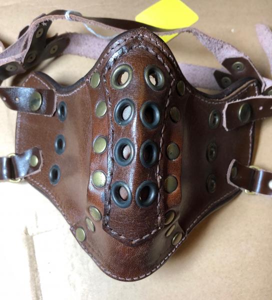 Leather Apocalypse Half Mask