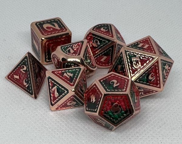 Dragon Scale Metal Dice picture