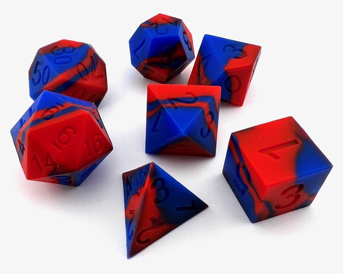 Silicone dice picture