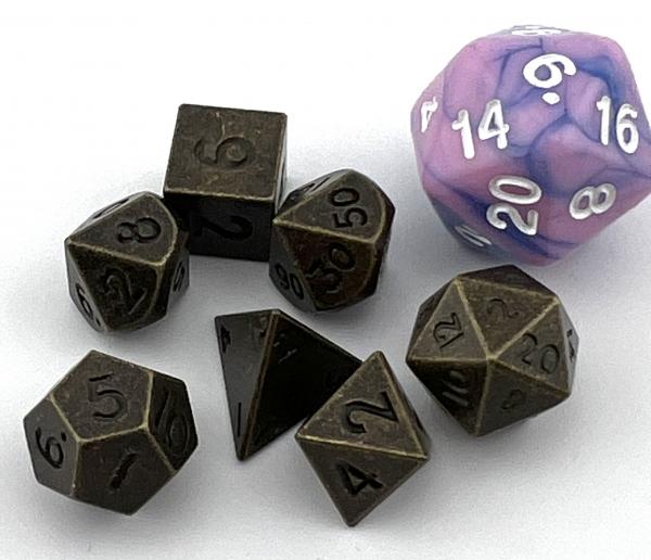 10mm Mini metal dice picture