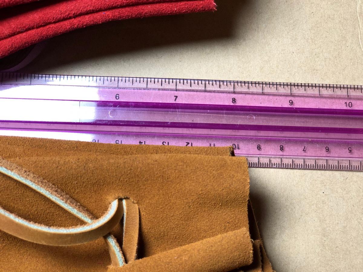 Suede Leather Bag picture