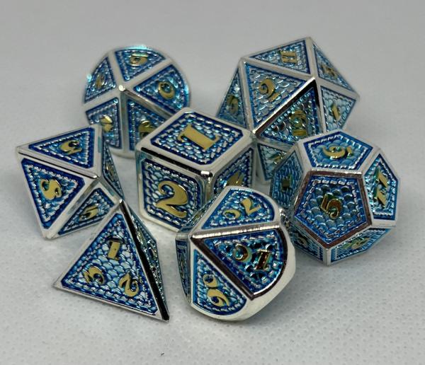 Dragon Scale Metal Dice picture