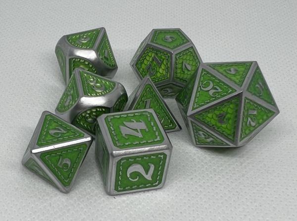 Dragon Scale Metal Dice picture