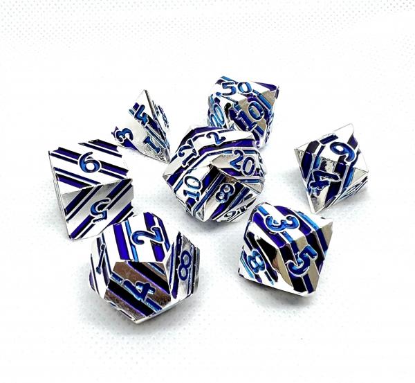 Striped Metal Dice picture