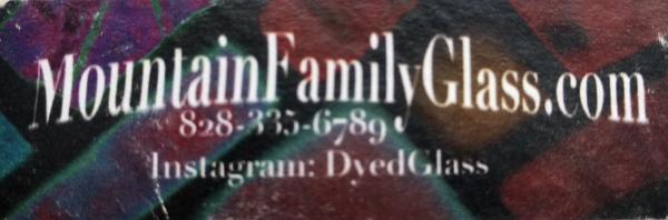 Mountain Family Glass