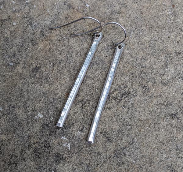 Sterling  Matchstick Earring