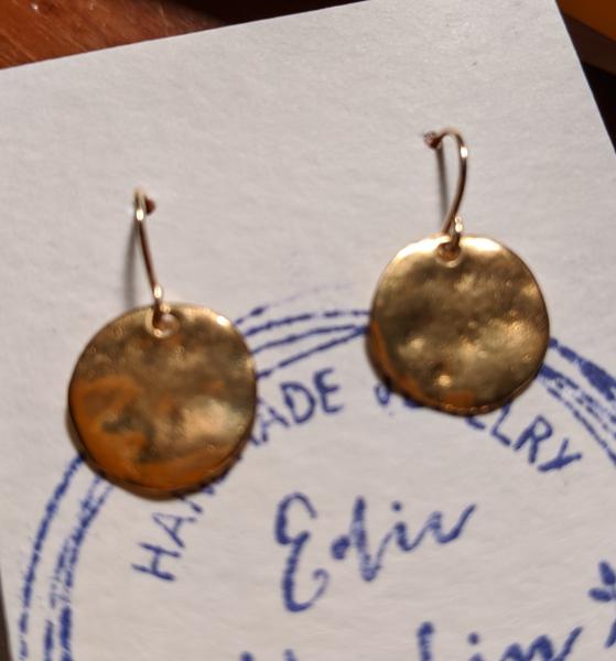 Gold Cornflake Earring picture