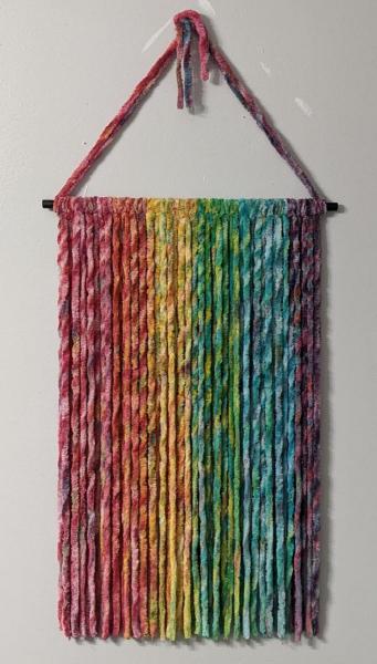 Macrame Wall Art - Rainbow Cord