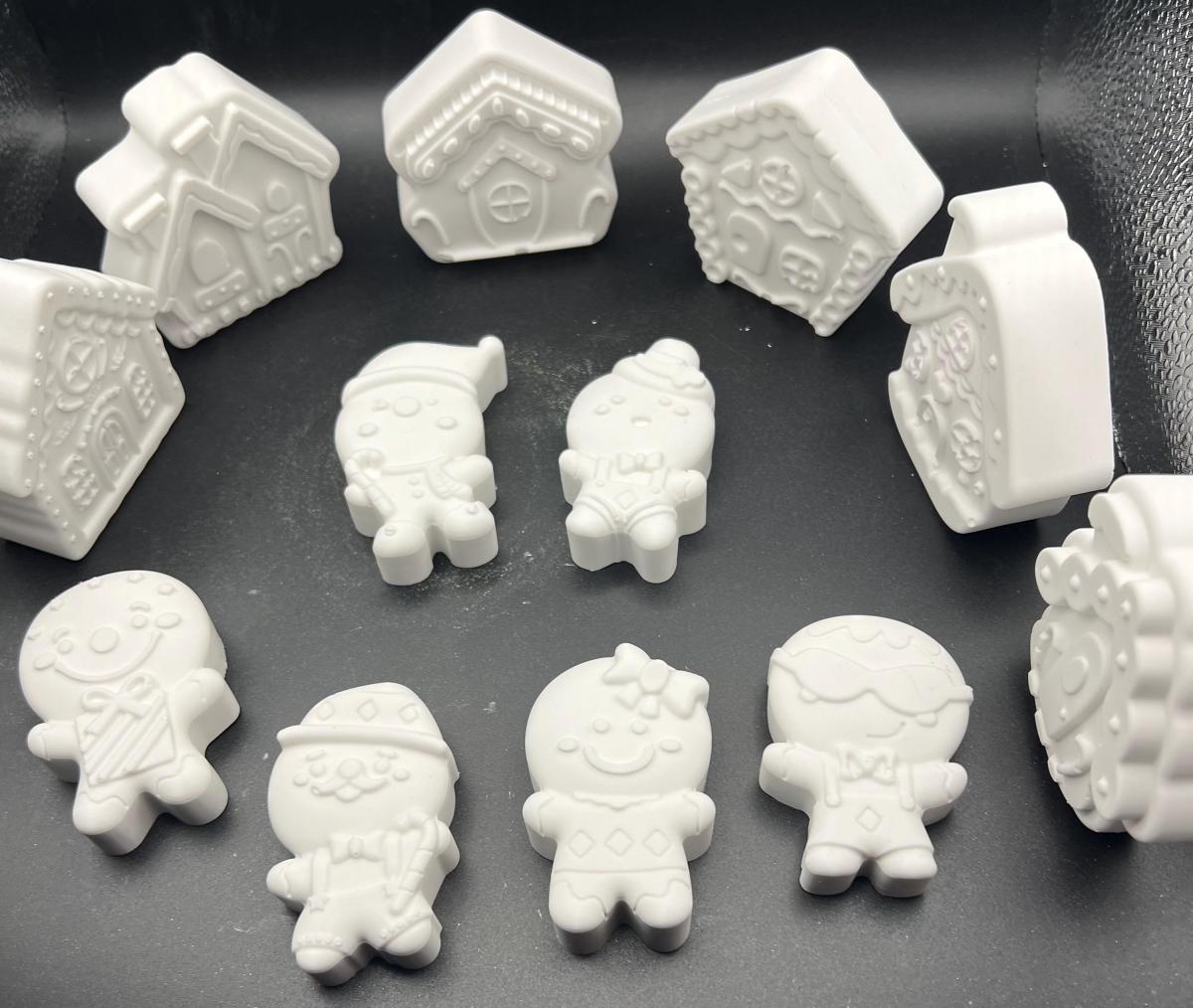 Gingerbread Village and Gingerbread Figures picture
