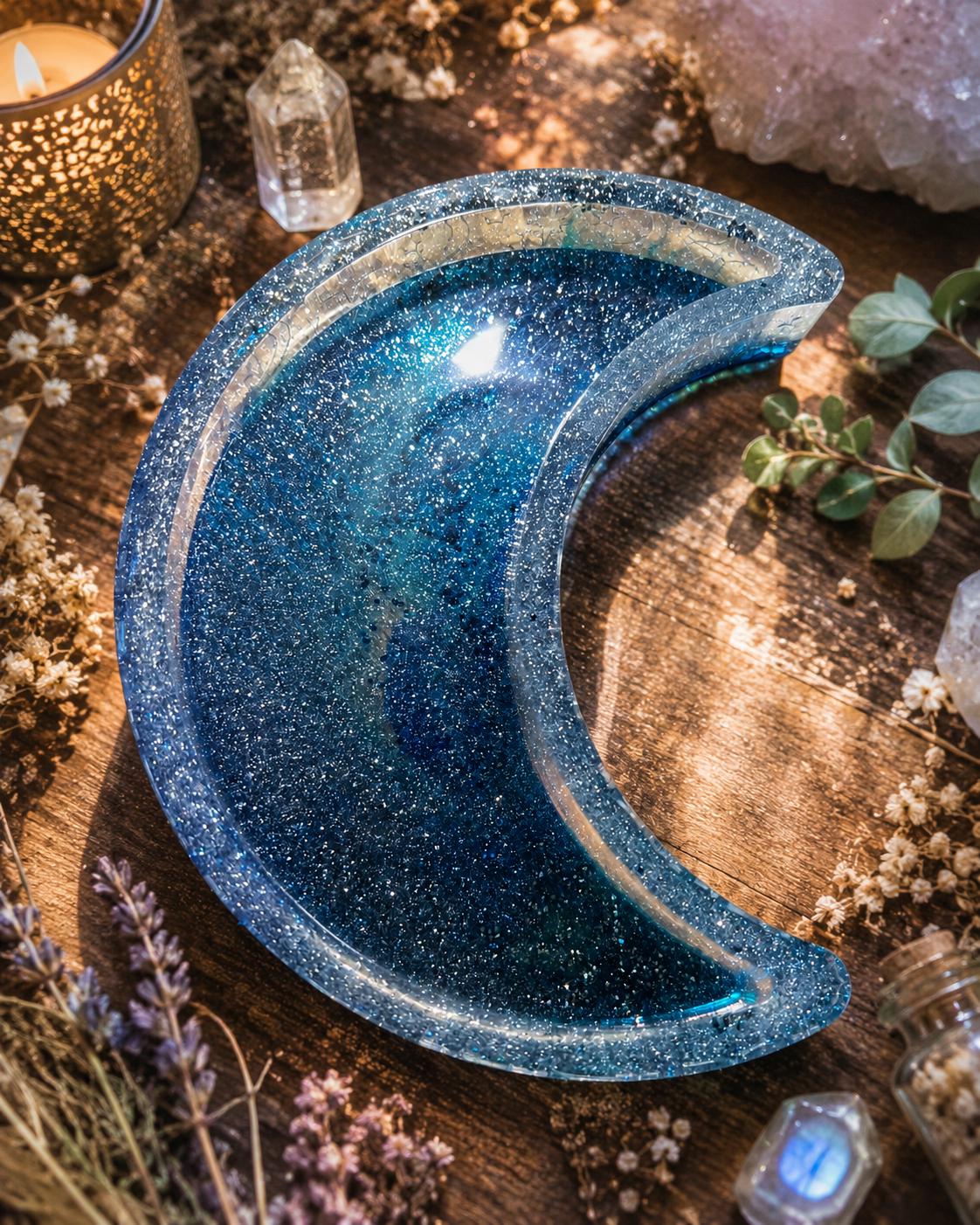 Resin Jewelry Trinket Box or Tray picture
