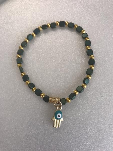 Handmade beaded bracelets picture
