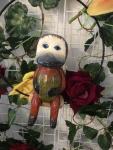 8'' Wooden Carved Monkey