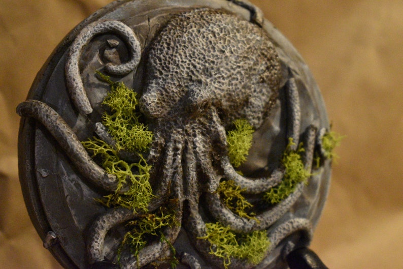 Mossy Stone Octopus Plaque picture