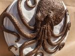 Bronze Octopus Plaque