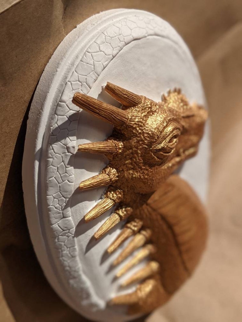 Gold Dragon Portrait picture