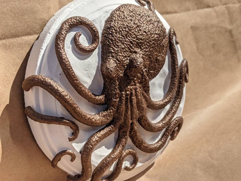 Bronze Octopus Plaque picture