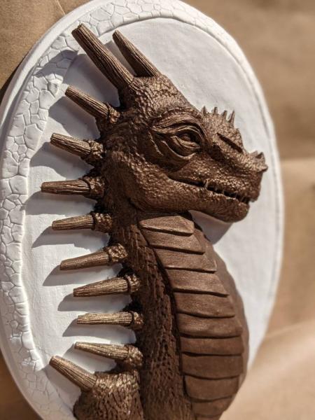 Bronze Dragon Portrait