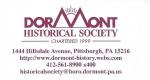DORMONT HISTROICAL SOCIETY