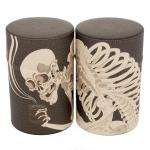 Memento Mori washi tea tin