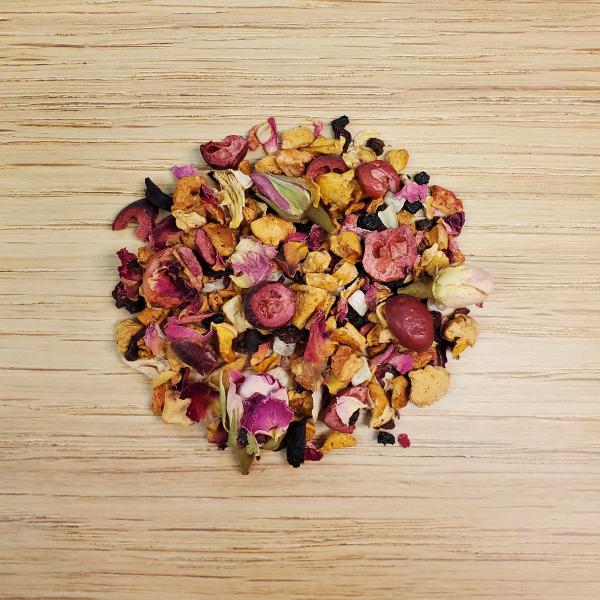 Sakura Strawberry Rose - fruit blend tea