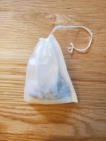 Easy Fill Tea Bag- string closure picture