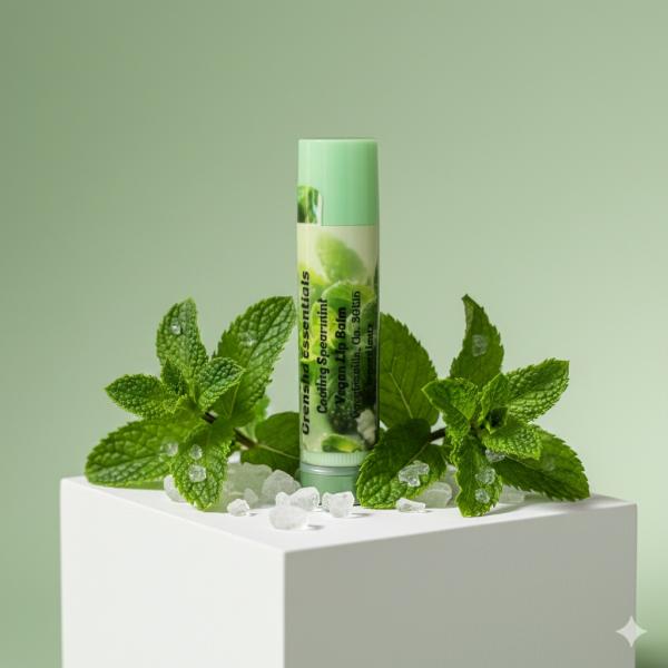 Cooling Spearmint Vegan Lip Balm