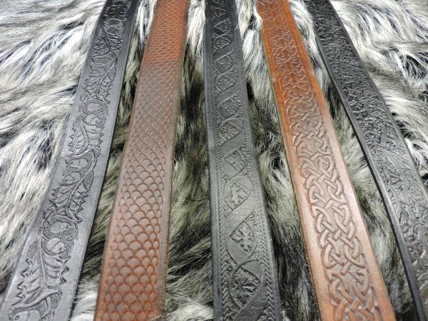 Leather belts picture