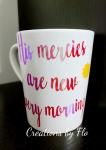 Personalized coffee mug