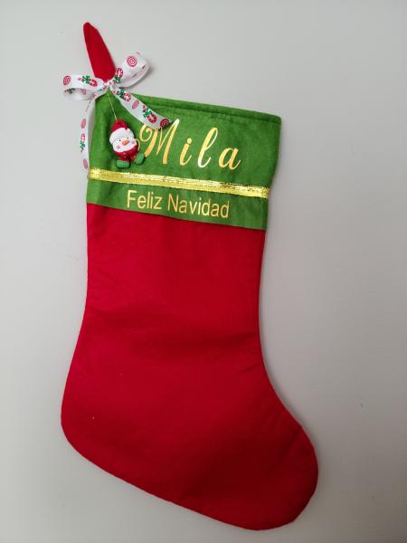 Christmas personalized stocking picture