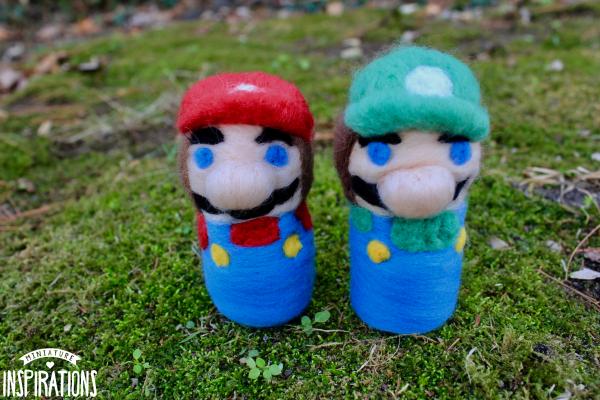 Felted Mario Sculpture (Choose Your Character) picture