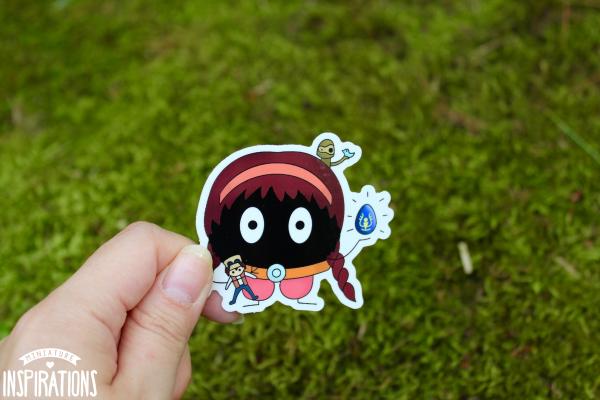 Soot Sprite Sky Castle 2.5" Vinyl Sticker picture