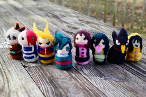 Felted BNHA Sculpture (Choose Your Character) picture