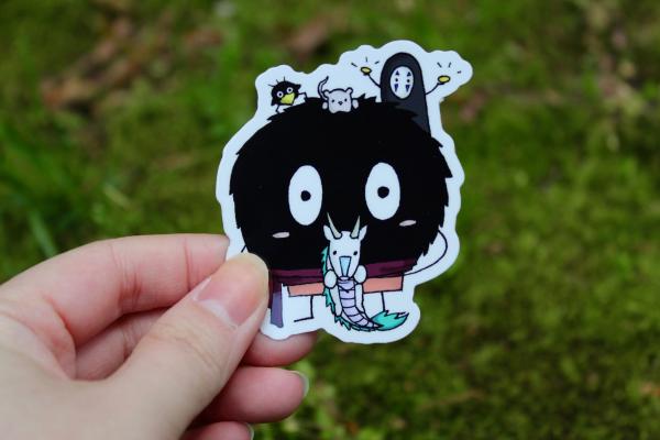 Soot Sprite Chihiro 2.5" Vinyl Sticker picture