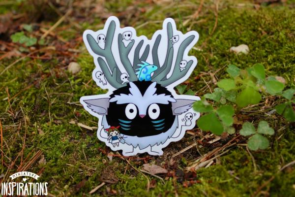 Soot Sprite Forest Spirit 4" Vinyl Sticker picture