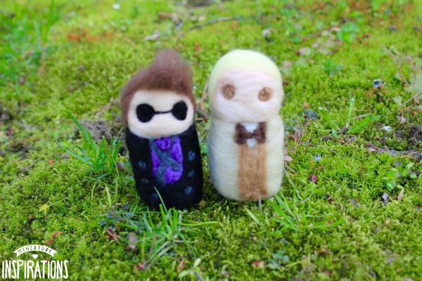 Felted Good Omens Sculpture (Choose Your Character)
