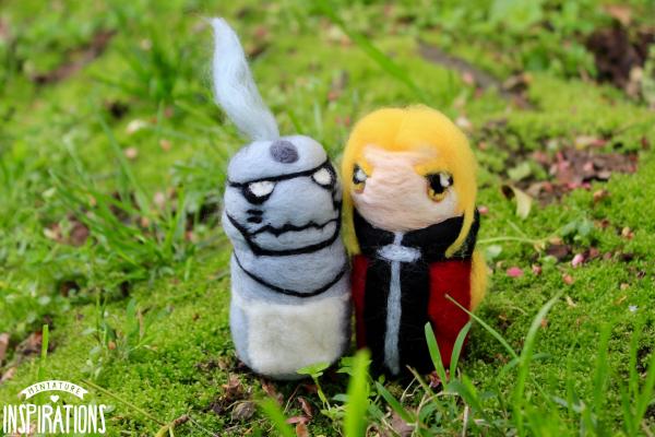 Felted Full Metal Al Sculpture (Choose Your Character)