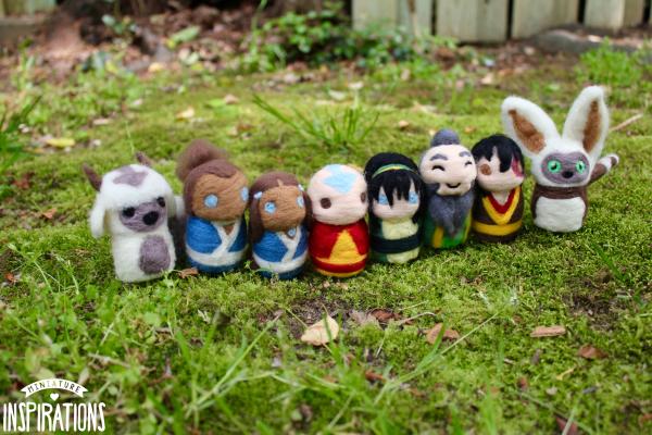 Felted Avatar Sculpture (Choose Your Character)