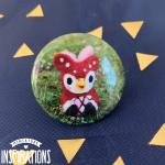 Celestial Owl 1.5" Button