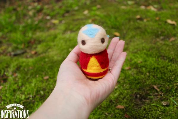 Felted Avatar Air Boy