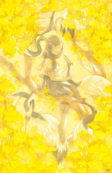 Gingko (Original) ∙ 11x17 picture