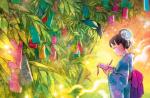 Tanabata: Bamboo (Original) âˆ™ 5.5x8.5