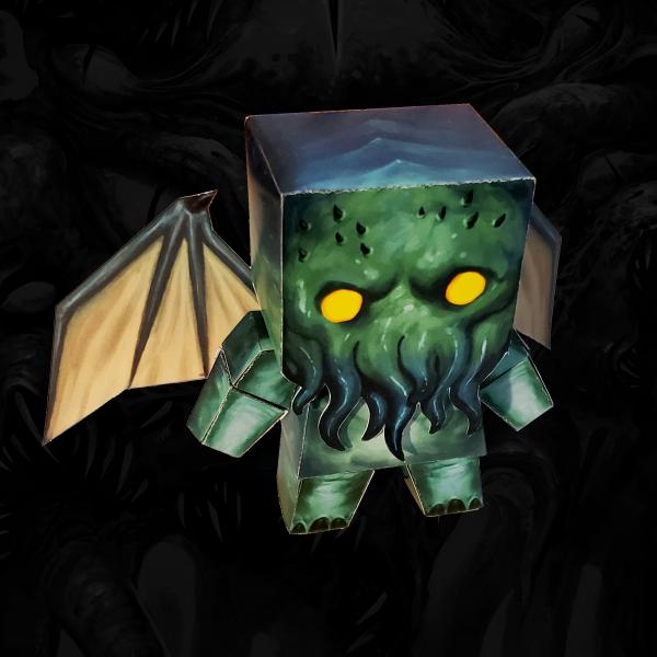 Cthulhu Papercraft picture